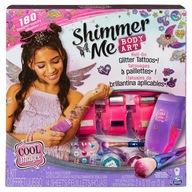 COOL MAKER SHIMMER ME BODY ART UMÝVACIE TETOVANIE PRE DETI 180 DIZAJNOV