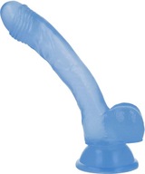 UMELÝ PENIS - SEX DILDO S PRÍSAVKOU A SEMENNÍKMI