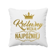 Princezné sa zobudia najneskôr, vankúšik, darček