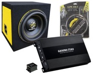 Ground Zero GZIW 10SPL Bass Kit-C 2x2 Ohm Set