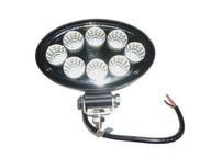 PRACOVNÁ LAMPA 8 LED 12V/24V OVÁLNY HALOGÉN VYHĽAD