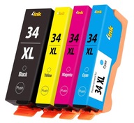 4x ATRAMENT PRE EPSON 34XL WF-3720DWF WF-3725DWF XL