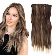 PREDLŽOVANIE VLASOV 60CM CLIPIN TMAVÁ BLOND