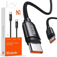 MCDODO PRISM SILNÝ RÝCHLY USB-C PD KÁBEL 100W 3M