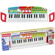 ORGAN Piano KEYBOARD pre deti CRAZY KEYS nahrávka Smily Play