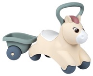 Smoby Little Ride On With Baby Pony Trailer