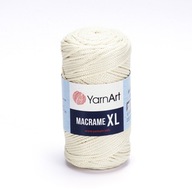 YarnArt Macrame XL polyesterová struna 3mm 137 / ecru