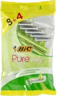 Jednorazový holiaci strojček BIC Pure Lady Aloe 8+4