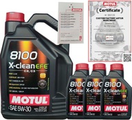 MOTUL 8100 X-CLEAN EFE 5W30 C2/C3 8L VW 505 00/ 505 01 + PRÍV.