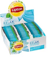 LIPTON RELAX PEPERMINT Čaj 100 obálok