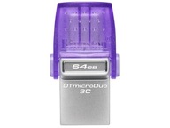 Pendrive KINGSTON DataTraveler 3C s kapacitou 64 GB