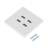 ELEKTRICKÁ ZÁSUVKA 4X VSTUP USB