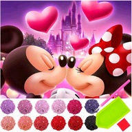 Diamantová vyšívacia myš Minnie Minnie 50x40 Diamond Painting Mosaic Set 5D