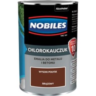 Nobiles Chlórkaučuk na kovový betón Hnedá 0,9L