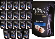 Dolina Noteci Premium JUNIOR krmivo pre mačiatka COD DISH 20x85g BEZ ZRNENIA