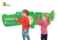 LARGE Wall Logic Manipulative Board XL CROCODILE Music Interlace