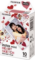 Instax mini HEART Sketch náplň 1x10