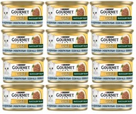 Gourmet Gold Succulent Delights mokré krmivo pre mačky rybí oceán. 12 x 85 g