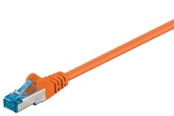 CAT 6A S/FTP Orange LAN Patchcord kábel 1,5m