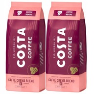 Costa Coffee Caffe Crema Blend tmavá zrna 2x500g