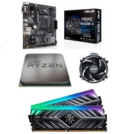 RYZEN 5 3600 + Asus Prime B450M-K + 16 GB RGB 3200