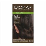 BIOKAP NUTRICOLOR DELICATO 5,0 Svetlý prírodný gaštan, 140 ml