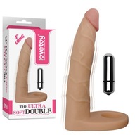 ULTRA Mäkký DVOJITÝ VIBRAČNÝ VIBRATOR 24-0290