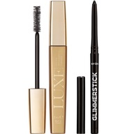 AVON KOZMETICKÝ SET LUXE MASCARA + ČIERNA ceruzka na oči + ZADARMO