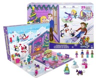 Polly Pocket GYW07 Adventný kalendár so zimnou rodinnou zábavou