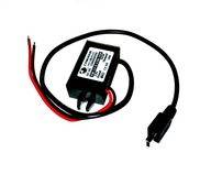 kábel - menič napätia 12V x 1x5V/3A mini USB