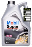 OLEJ MOBIL SUPER 2000 x1 10W40 5l + ZADARMO