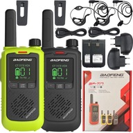 BAOFENG BF-T17 EU WALKIE TALKIE KRÁTKOvlnný prívesok ŁKI TOKI USB BLESK