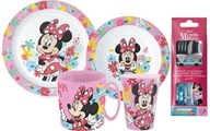 MINNIE MOUSE RAŇAJKOVÝ SET DISNEY PRÍBORY