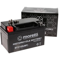 BATÉRIA Moretti AGM Gel MTZ10S/YTZ10S 12V 8,6Ah