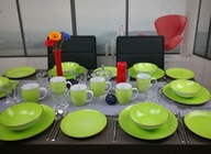 LIKED BOSS GREEN DINNER SERVICE 72 ks / 18 osôb