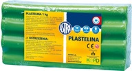 ASTRA plastelína 1 kg - svetlozelená