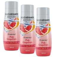 Sirupový koncentrát SodaStream Pink grapefruit 3 ks