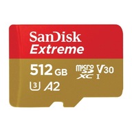 Pamäťová karta SANDISK Extreme microSDXC 512 GB