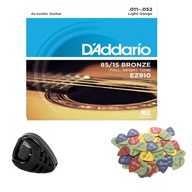 STRUNY PRE AKUSTICKÚ GITARRU D'ADDARIO EZ 910+!