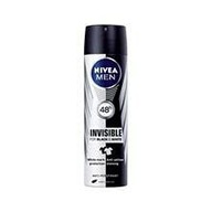 NIVEA ANTIPERSPIRANT SPREJ PRE MUŽOV NEVIDITEĽNÝ PRE ČIERNO-BIELY SIL 150 ml