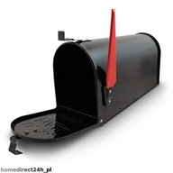 LETTERBOX USA MAIL STYLISH pre post black