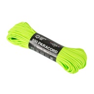 Atwood Lano MFG Paracord 550 neónové zelené 30 m