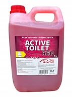 ACTIVE TOILET 5L ČERVENÁ tekutina na turistické toalety