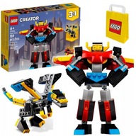 LEGO 31124 CREATOR - ROBOT DRAKÉ LIETADLO 3v1