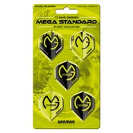 Winmau Feathers MvG Mega Standard Dart Set 15 ks