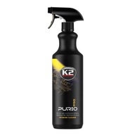 K2 PURIO Pro INTERIOR CLEANER Tekutý prostriedok na čistenie plastov v interiéroch automobilov 1l