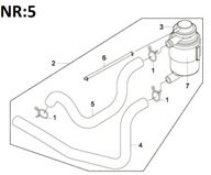 HORNÁ VENTILOVÁ POTRUBKA E-TON VECTOR 300cc OEM