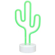 Detská nočná lampa LED Cactus Neon USB Batéria