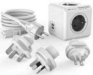 Allocacoc PowerCube ReWirable USB +3zástrčkový pásik