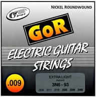 Struny na elektrickú gitaru GorStrings 3N6 09-46